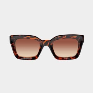 DIRE titania sunglasses in cookie tortoiseshell